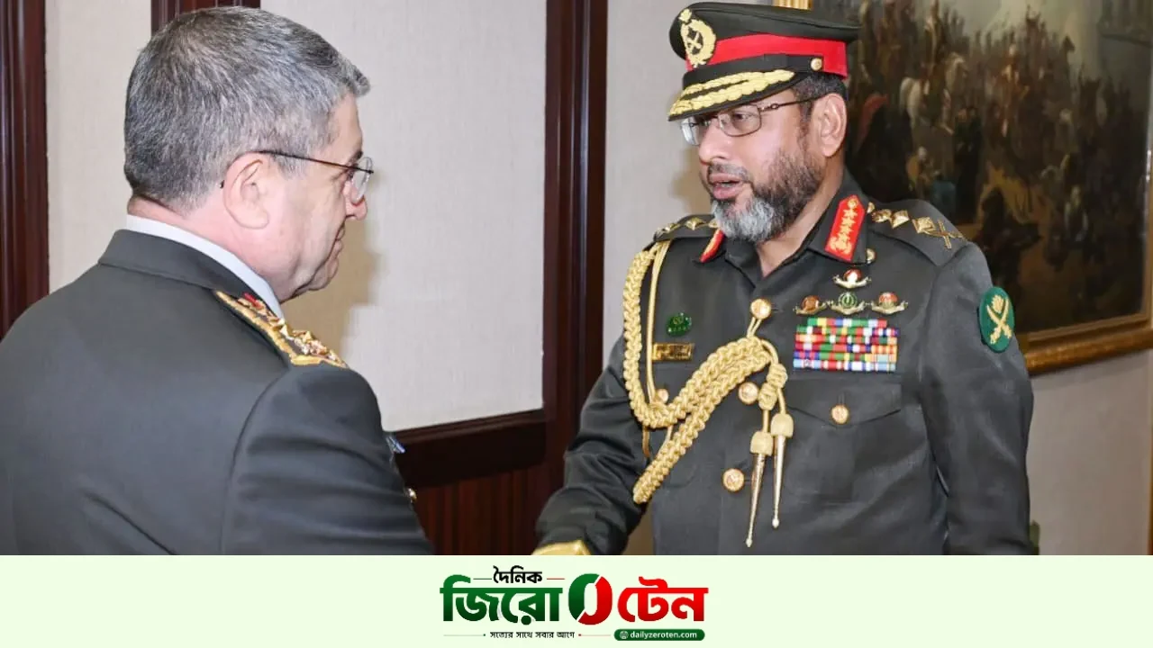 তুরস্ক সফর শেষ করে দেশে ফিরেছেন সেনাপ্রধান
