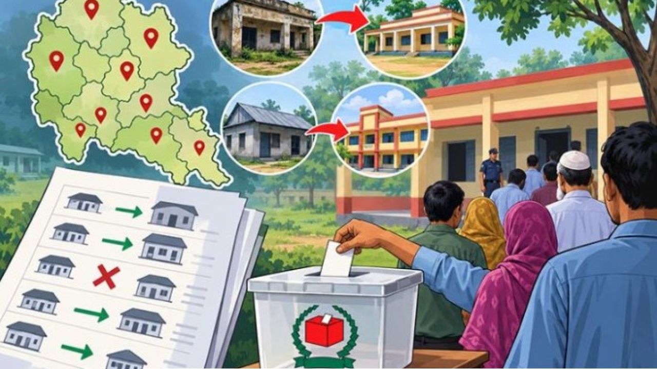 যশোরের ৮ উপজেলায় ইউপি নির্বাচন প্রস্তুতি ঘিরে ৫৪ ভোটকেন্দ্রে পরিবর্তন