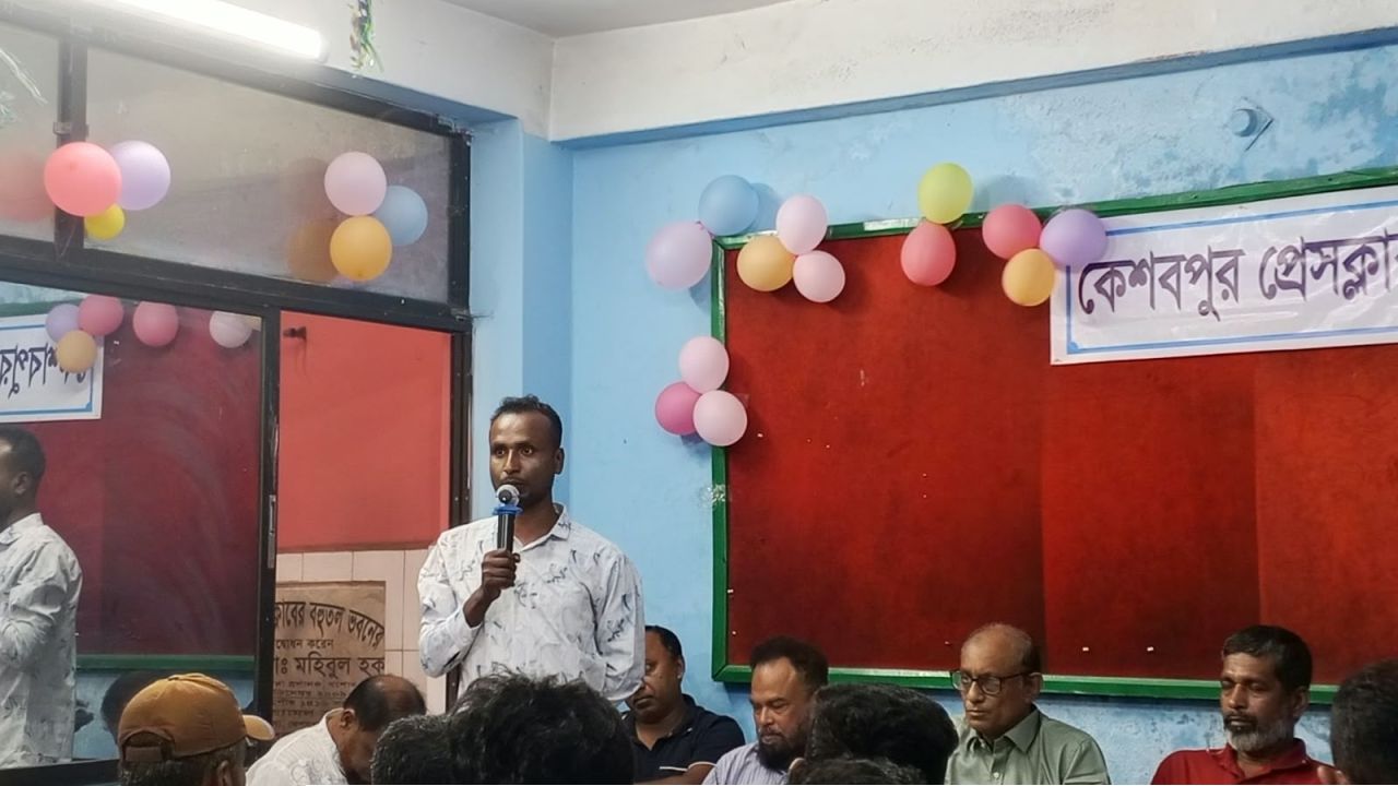 কেশবপুর প্রেসক্লাবের আহবায়ক কমিটির পরিচিতি সভা অনুষ্ঠিত